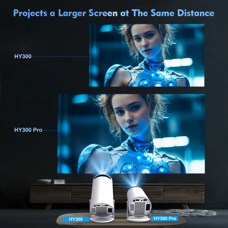 Cinema em casa ou onde você estiver! Magcubic Ultra Projetor HY300 Pro 4K Android ao alcance de suas mãos!