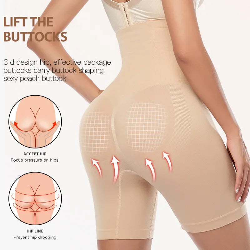 Cinta Modeladora cintura alta e plana - barriga cinto elástico shapewear - cintura bainha emagrecimento - calcinha abdômen controle do corpo com modelagem