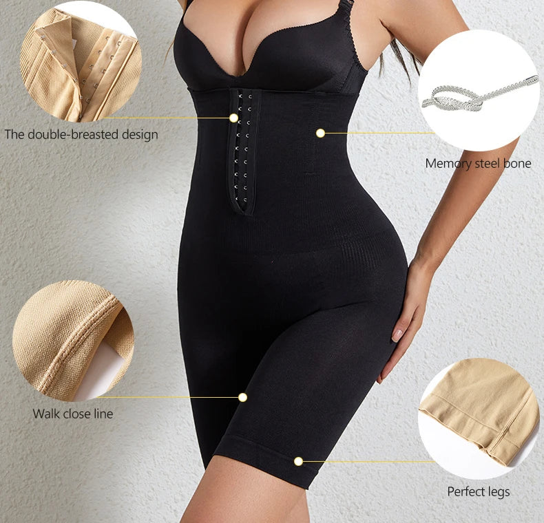 Cinta Modeladora cintura alta e plana - barriga cinto elástico shapewear - cintura bainha emagrecimento - calcinha abdômen controle do corpo com modelagem