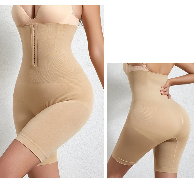 Cinta Modeladora cintura alta e plana - barriga cinto elástico shapewear - cintura bainha emagrecimento - calcinha abdômen controle do corpo com modelagem