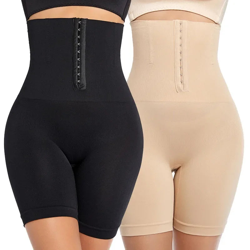 Cinta Modeladora cintura alta e plana - barriga cinto elástico shapewear - cintura bainha emagrecimento - calcinha abdômen controle do corpo com modelagem